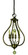 Dewdrop Four Light Pendant in Mahogany Bronze (8|4444 MB)