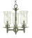 Sheraton Three Light Chandelier in Polished Brass (8|2508 PB)
