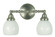 Sheraton Two Light Wall Sconce in Brushed Nickel (8|2428 BN)