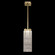 Terra LED Pendant in Gold/Rake Clear (48|931040-35ST)