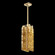 Terra LED Pendant in Gold/Gold Leaf Glass (48|931040-32ST)