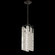 Terra LED Pendant in Black/Clear Glass (48|931040-11ST)