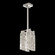 Terra LED Pendant in Silver/Clear Glass (48|930240-21ST)
