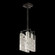 Terra LED Pendant in Black/Clear Glass (48|930240-11ST)