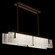 Terra LED Linear Pendant in Bronze/Rake Clear (48|928040-45ST)
