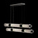 Bond LED Pendant in Black & Silver/Diamond Blanket (48|926240-11ST)