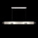 Bond LED Pendant in Black & Gold/Diamond Blanket (48|926040-21ST)