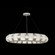 Bond LED Pendant in Silver/Diamond Blanket (48|925740-41ST)