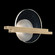 Selene LED Wall Sconce in Soft Gold/Clear & White Glass (48|922450-5ST)