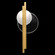 Selene LED Wall Sconce in Gold/Clear & White Glass (48|921650-3ST)