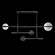 Selene LED Pendant in Black/Clear & White Glass (48|921240-1ST)