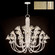 Azu LED Chandelier in Gold Leaf (48|918640-2ST)
