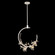 Azu LED Pendant in Silver Leaf (48|918140-1ST)