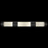 Bond LED Bath Bar in Black & Silver/Bahama Sand (48|915950-12ST)