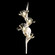 Azu LED Wall Sconce in White Gesso (48|915650-3ST)
