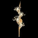 Azu LED Wall Sconce in Gold Leaf (48|915650-2ST)