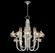 Azu LED Chandelier in Silver Leaf (48|915140-1ST)