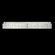 Terra LED Bath Bar in Silver/Rake Clear (48|913950-25ST)