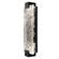 Terra LED Wall Sconce in Black/Clear Glass (48|896750-11ST)