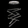 Elevate LED Pendant in Silver Leaf (48|895640-141ST)