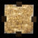 Terra LED Flush Mount in Bronze/Gold Leaf Glass (48|895440-42ST)