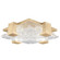 Terra LED Flush Mount in Gold/Clear Glass (48|895440-31ST)