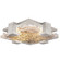 Terra LED Flush Mount in Silver/Gold Leaf Glass (48|895440-22ST)