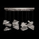 Elevate LED Pendant in Silver/Frozen Pages (48|895140-161ST)