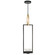 Delphi LED Pendant in Black/Gold (48|892840-3ST)