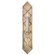 Cienfuegos One Light Wall Sconce in Gold w/No Shades (48|889550-3ST)