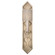 Cienfuegos One Light Wall Sconce in Gold w/Greige Fabric Shades (48|889550-31ST)