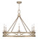 Cienfuegos Six Light Chandelier in Gold w/No Shades (48|887640-3ST)