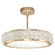 Arctic Halo Three Light Semi-Flush Mount in Gold (48|879940-1ST)