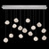 Vesta LED Pendant in Silver w/White Glass (48|868240-11LD)