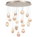 Natural Inspirations LED Pendant in Gold w/Clear Quartz Glass Drops (48|862840-24LD)