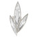 Marquise Two Light Wall Sconce in Silver (48|854250-12ST)