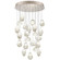 Natural Inspirations LED Pendant in Gold w/Clear Quartz Glass Drops (48|853240-23LD)
