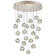 Natural Inspirations LED Pendant in Gold w/Nebula Glass Drops (48|853240-206LD)