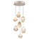 Natural Inspirations LED Pendant in Gold w/Clear Quartz Glass Drops (48|852640-24LD)
