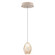 Natural Inspirations LED Drop Light in Gold w/Natural Quartz Glass Drop (48|852240-28LD)