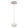 Natural Inspirations LED Drop Light in Gold w/Clear Quartz Glass Drop (48|852240-26LD)