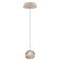 Natural Inspirations LED Drop Light in Gold w/Nebula Glass Drop (48|852240-206LD)
