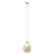 Natural Inspirations LED Drop Light in Gold w/Clear Quartz Glass Drop (48|851840-23LD)