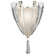 Vol de Cristal One Light Wall Sconce in Silver (48|799550ST)