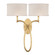 Allegretto Two Light Wall Sconce in Gold Leaf (48|784750-SF33)
