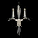 Trevi Two Light Wall Sconce in Silver Leaf (48|782750-1ST)