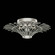 Trevi Four Light Flush Mount in Silver Leaf (48|782440-1ST)