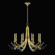 Trevi Eight Light Chandelier in Gold Leaf (48|782140-2ST)