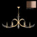 Trevi Six Light Chandelier in Soft Bronze Ombre (48|781940-3ST)