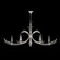 Trevi Six Light Chandelier in Silver Leaf (48|781940-1ST)